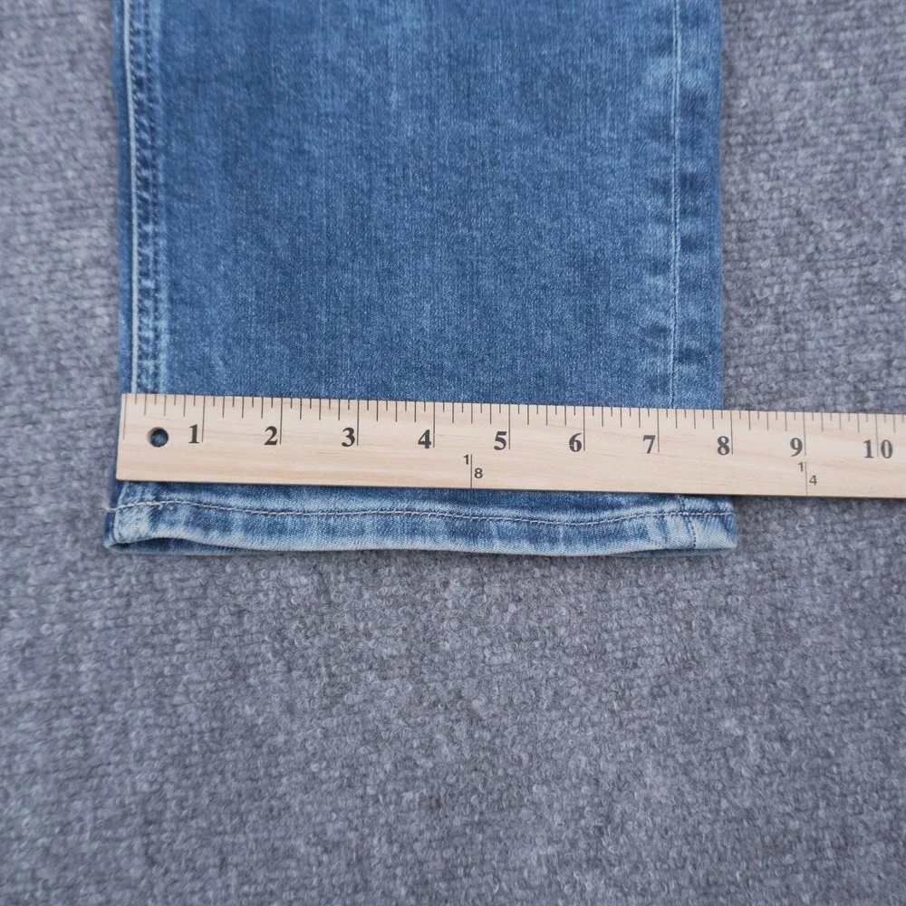 Buffalo David Bitton Ash-X Jeans Mens 38x30 Blue Basic Slim Stretch Denim